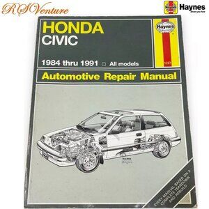 Vintage Haynes Honda Civic Repair Manual